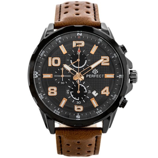 ZEGAREK MĘSKI PERFECT CH05L - CHRONOGRAF (zp353e)