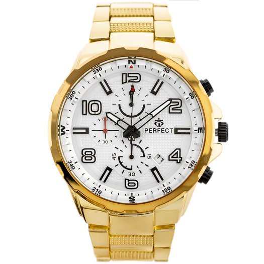 ZEGAREK MĘSKI PERFECT CH05M - CHRONORGAF (zp357d)