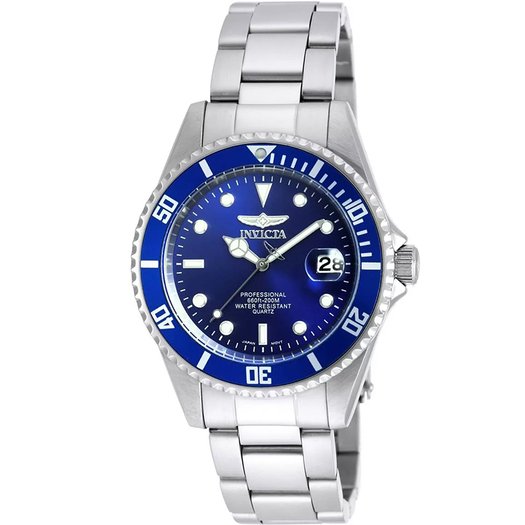 Laikrodis moterims UNISEX INVICTA PRO DIVER 9204 - WR200, koperta 37mm