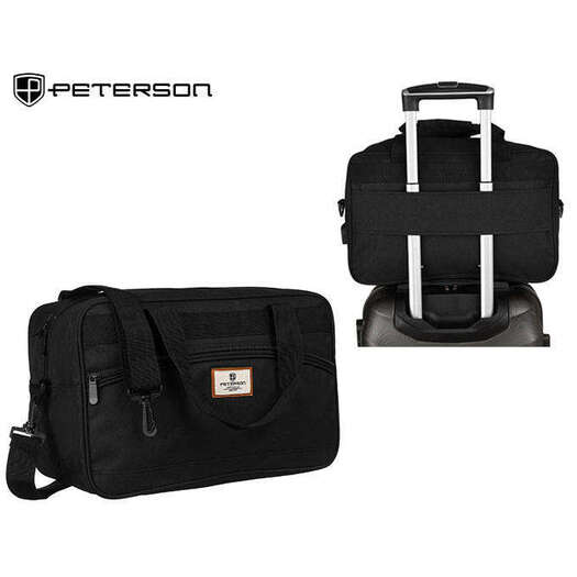 Akcesoria-Peterson Torba podróżna PTN BPT-01 BLACK-czarny