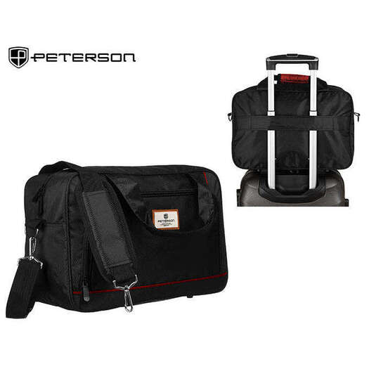 Akcesoria-Peterson Torba podróżna PTN BPT-03 BLACK-czarny