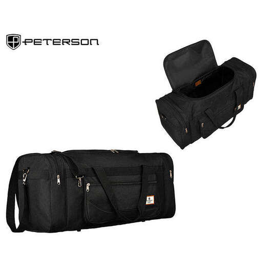 Akcesoria-Peterson Torba Sportowa PTN ST-01-czarny