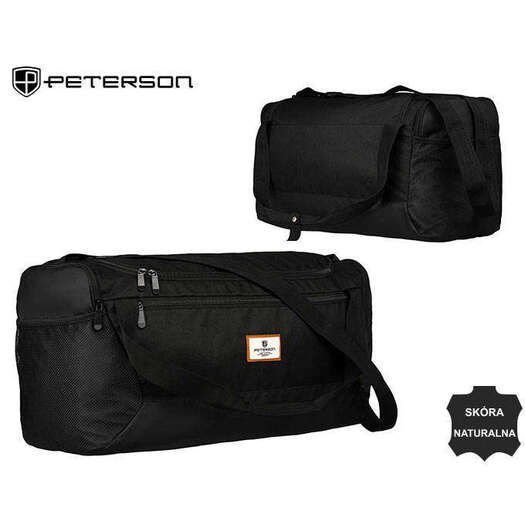 Akcesoria-Peterson Torba Sportowa PTN TS-41-czarny