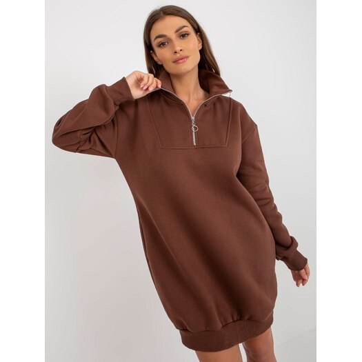 Bluza-EM-BL-773.16P-ciemny brązowy