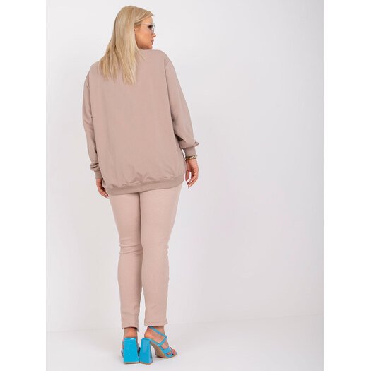 Bluza-RV-BL-6299.11-ciemny bezowy