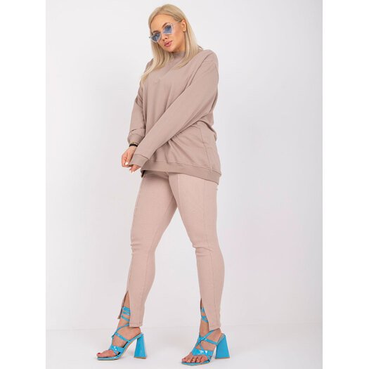 Bluza-RV-BL-6299.11-ciemny bezowy