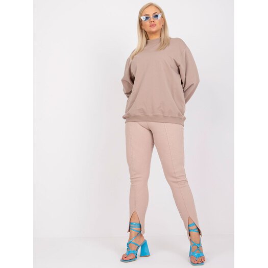 Bluza-RV-BL-6299.11-ciemny bezowy