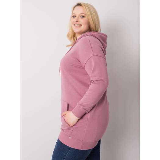 Bluza-RV-BL-6338.19X-ciemny różowy