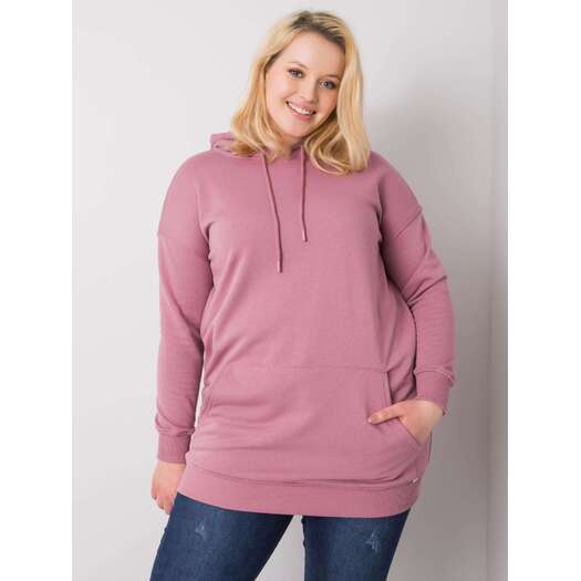 Bluza-RV-BL-6338.19X-ciemny różowy