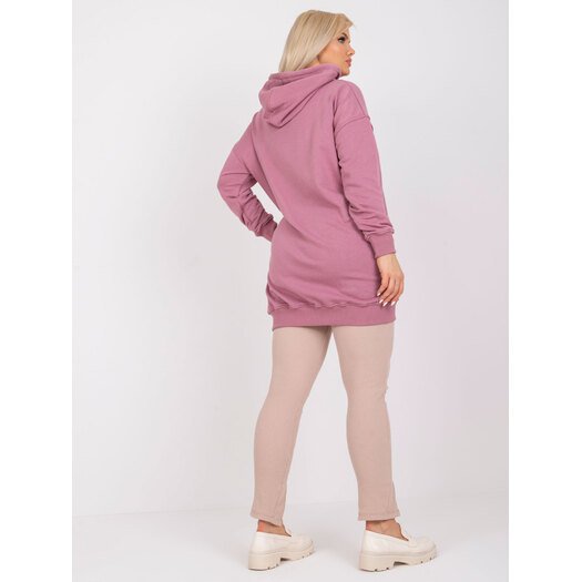 Bluza-RV-BL-6338.19X-ciemny różowy