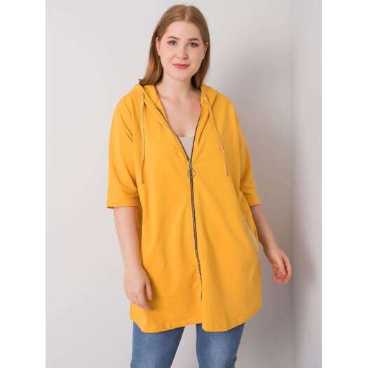 Bluza-RV-BL-6863.59P-ciemny żółty