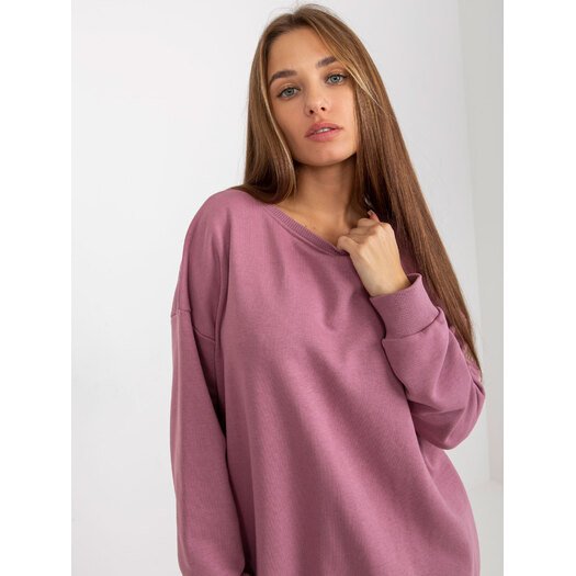 Bluza-RV-BL-8310.60-ciemny różowy