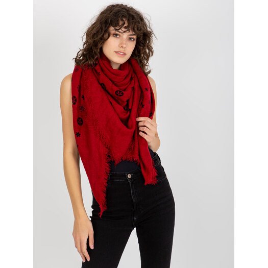 Bandana-AT-CH-23502-1,51-tamsiai raudona
