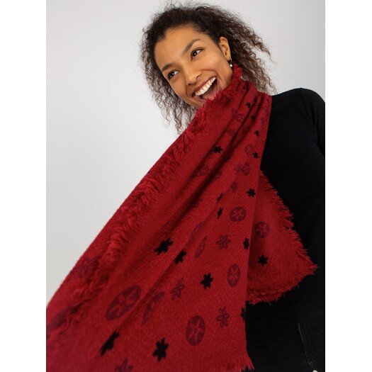 Bandana-AT-CH-23505-1,55-tamsiai raudona