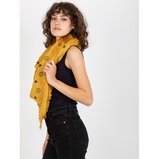 Bandana-AT-CH-23505-1,55-tamsiai geltona