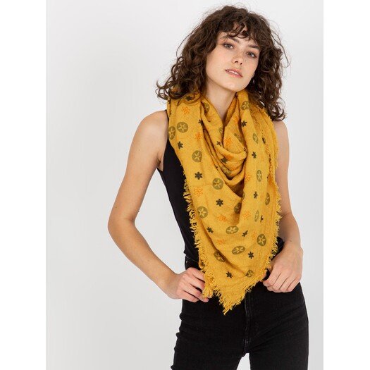 Bandana-AT-CH-23505-1,55-tamsiai geltona