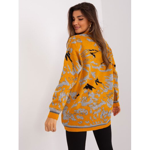 Cardigan-BA-SW-8045.30X-tamsiai geltona