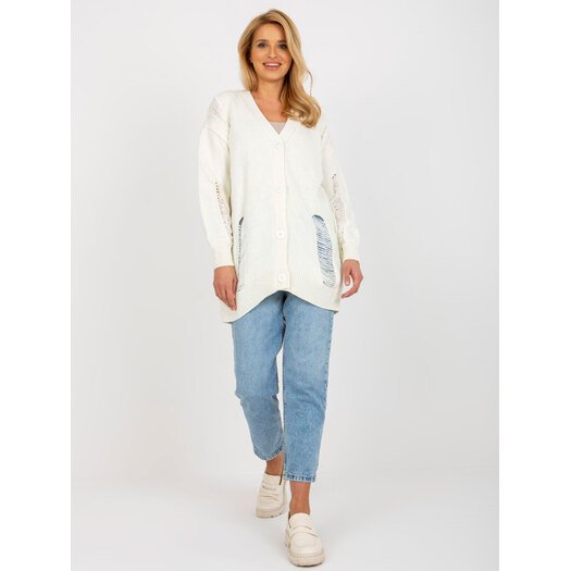 Cardigan-LC-SW-8042.71-ekru