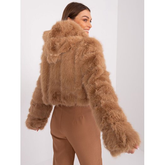 Striukė moterims-AT-KR-2378.97P-camelowy