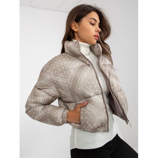 Striukė moterims-NM-KR-P22-6631.98P-ciemny bezowy