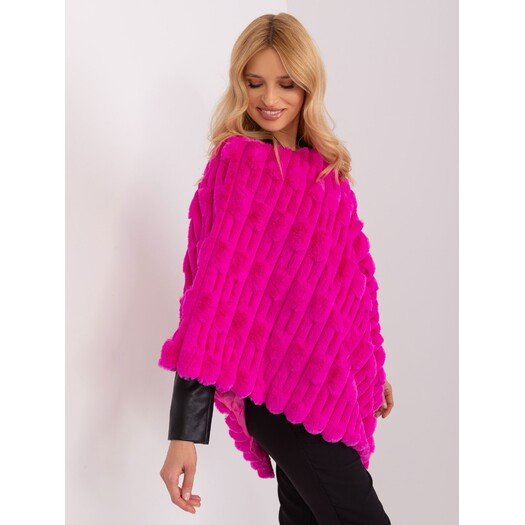 Poncho-AT-PN-2347.16-fuksjowy