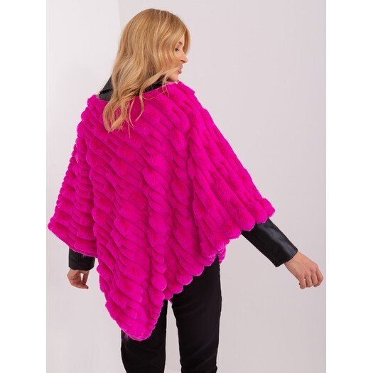 Poncho-AT-PN-2347.16-fuksjowy