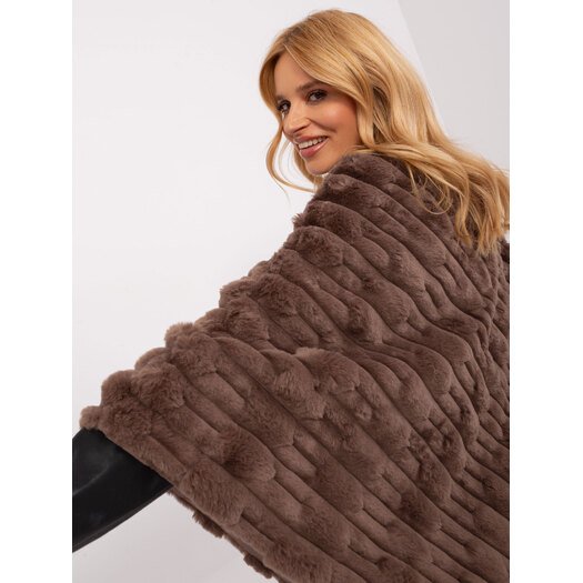 Poncho-AT-PN-2347.68-brązowy