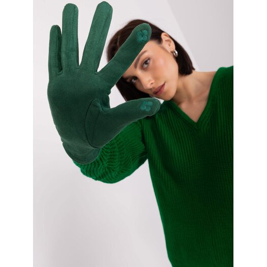 Rękawiczki-AT-RK-239507.53P-ciemny zielony