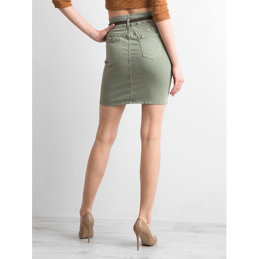 Spódnica-JMP-SD-F6678.77P-khaki