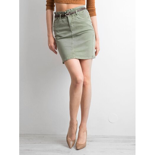 Spódnica-JMP-SD-F6678.77P-khaki