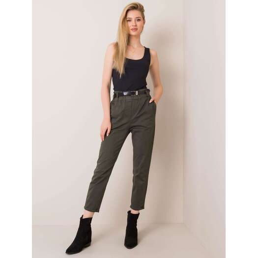 Spodnie-DHJ-SP-2312.94P-ciemny khaki