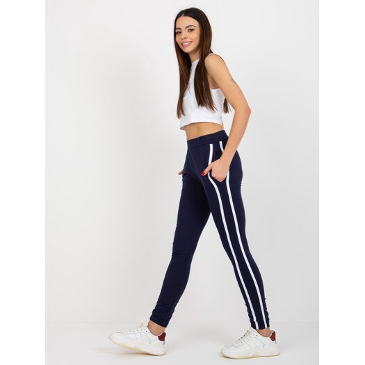 Sportinės kelnės-LO-DR-LK-238.22X-mėlynos spalvos