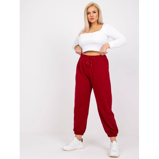 Sportiniai kelnaitės-RV-DR-6331.86-bordo