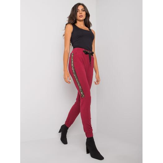 Sportiniai kelnaitės-RV-DR-6891.54-bordo