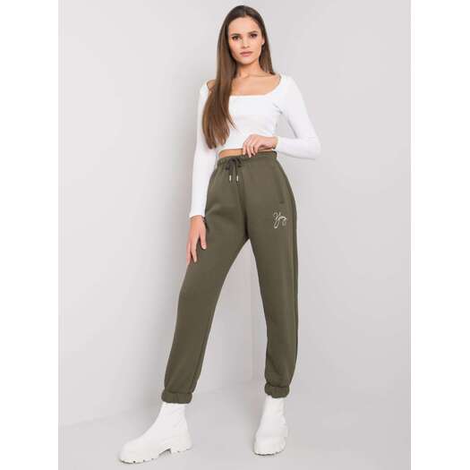 Sportinės kelnės-RV-DR-7275.24P-khaki