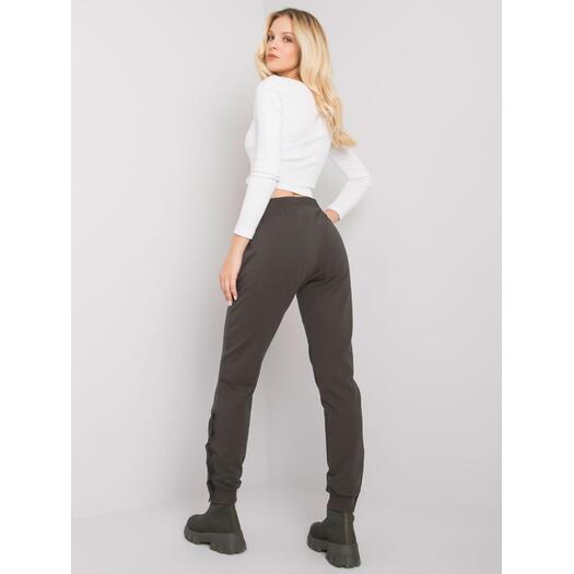 Sportinės kelnės - RV-DR-7365.17P - tamsi chaki