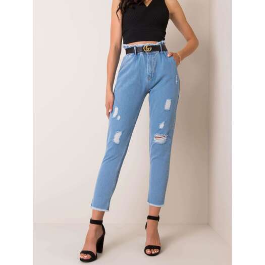 Spodnie jeans-233-SP-854.05P-niebieski