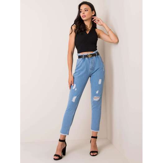 Spodnie jeans-233-SP-854.05P-niebieski