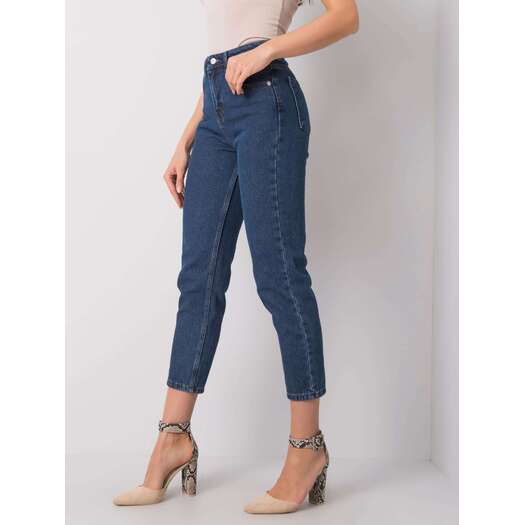 Spodnie jeans-318-SP-505.70P-ciemny niebieski