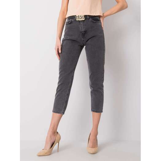 Spodnie jeans-320-SP-2764.08P-ciemny szary