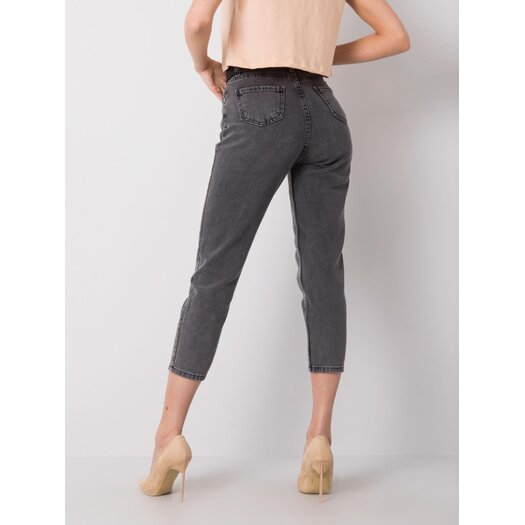 Spodnie jeans-320-SP-2764.08P-ciemny szary