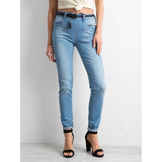 Spodnie jeans-CE-SP-8122.66-niebieski