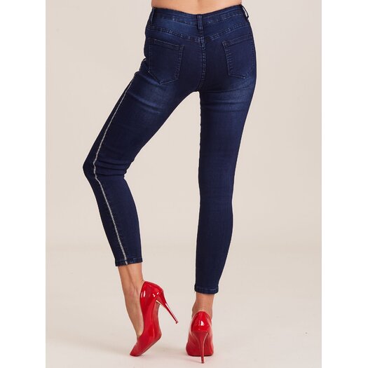 Spodnie jeans-JMP-SP-BF8952.59-ciemny niebieski