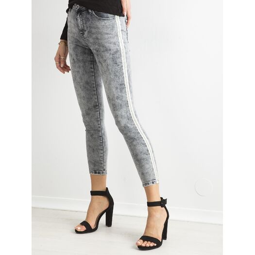 Spodnie jeans-JMP-SP-F2385.68-szary