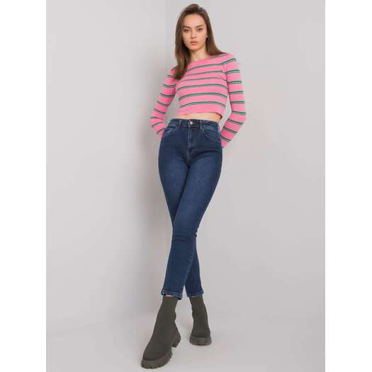 Spodnie jeans-MR-SP-251.60P-ciemny niebieski