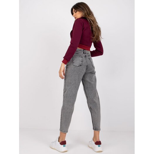 Spodnie jeans-MR-SP-255.56P-ciemny szary