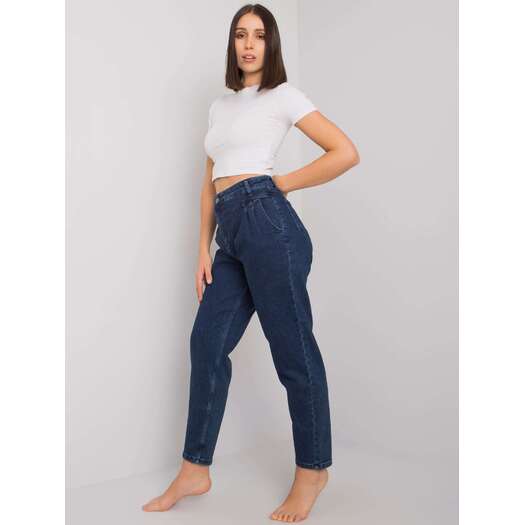 Spodnie jeans-MR-SP-263.65P-ciemny niebieski