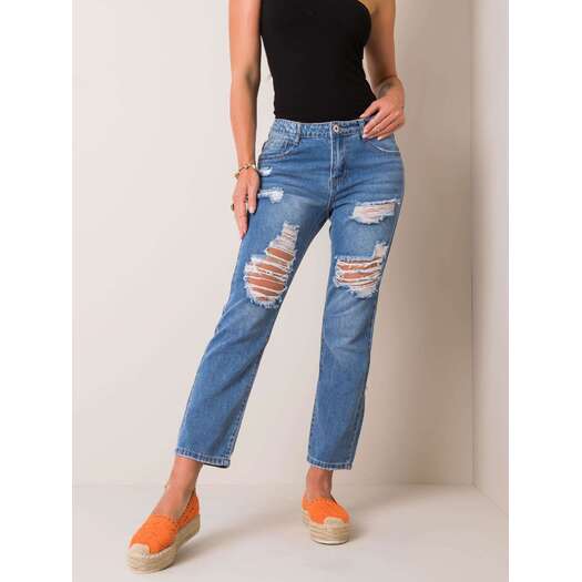 Spodnie jeans-NM-DE-SP-L7970.43P-niebieski