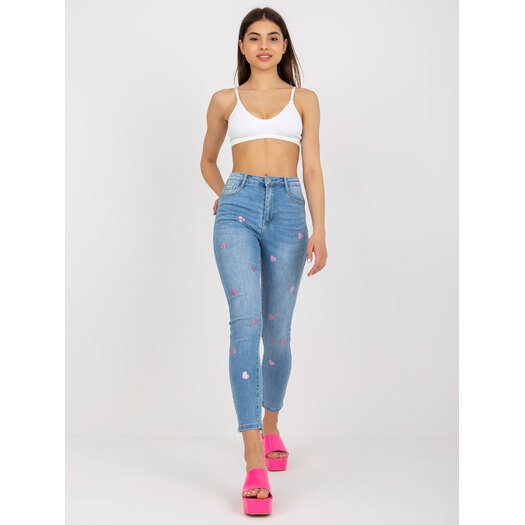 Spodnie jeans-NM-SP-D8005.39X-niebieski