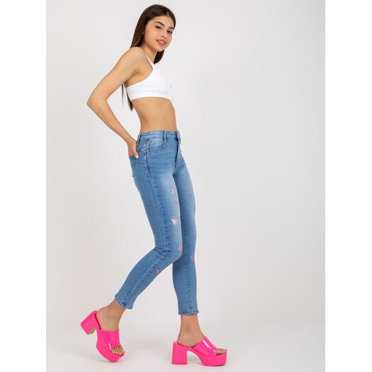 Spodnie jeans-NM-SP-JK105.85P-niebieski